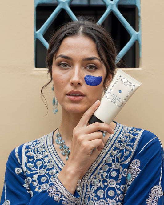 Blue Nila Mask Benefits: Unveiling Morocco's Ancient Brightening Secret