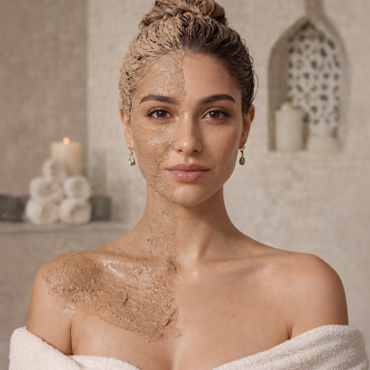 Whipped Ghassoul Clay Mask - Rose