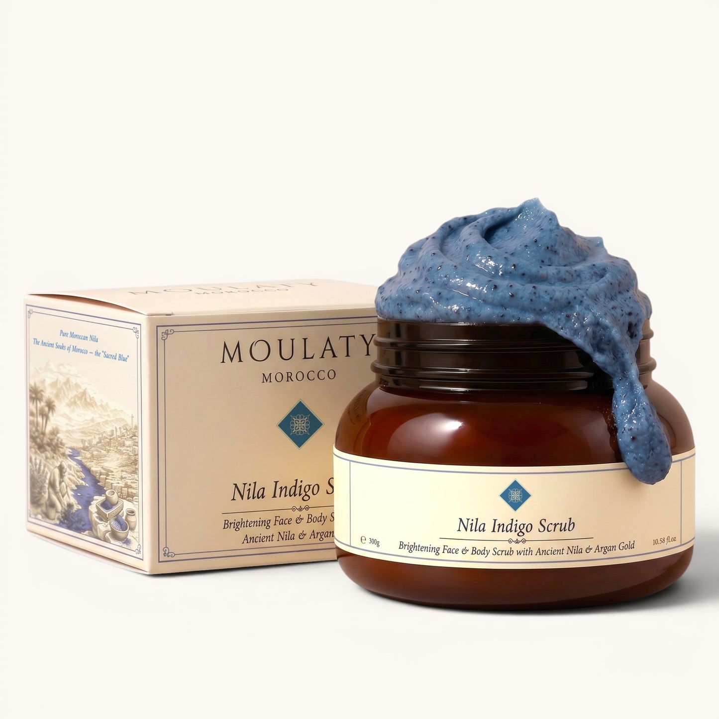 Nila Indigo Scrub