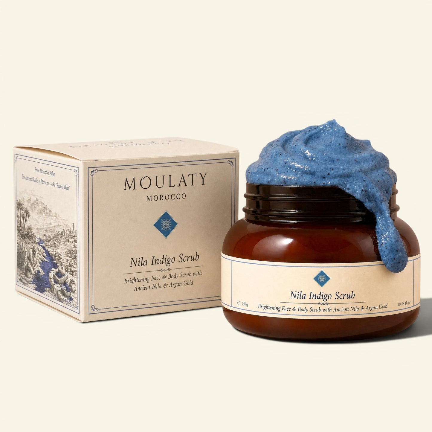 Nila Indigo Scrub