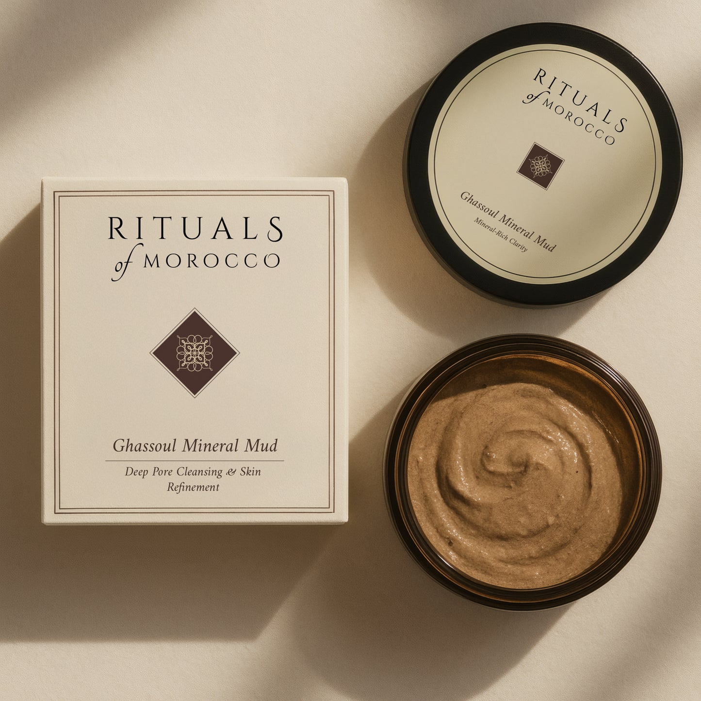 Whipped Ghassoul Clay Mask - Rose