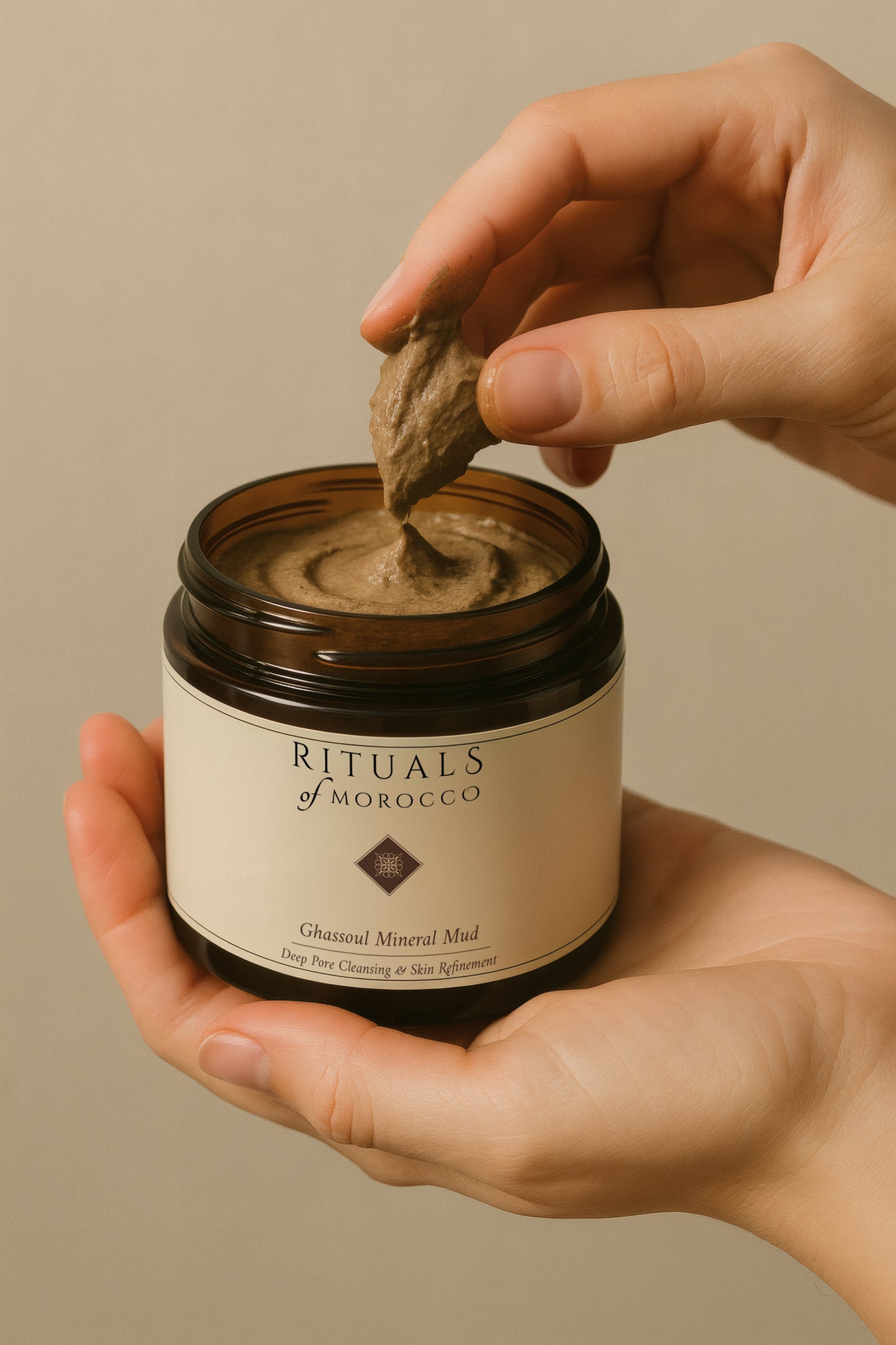 Whipped Ghassoul Clay Mask - Rose