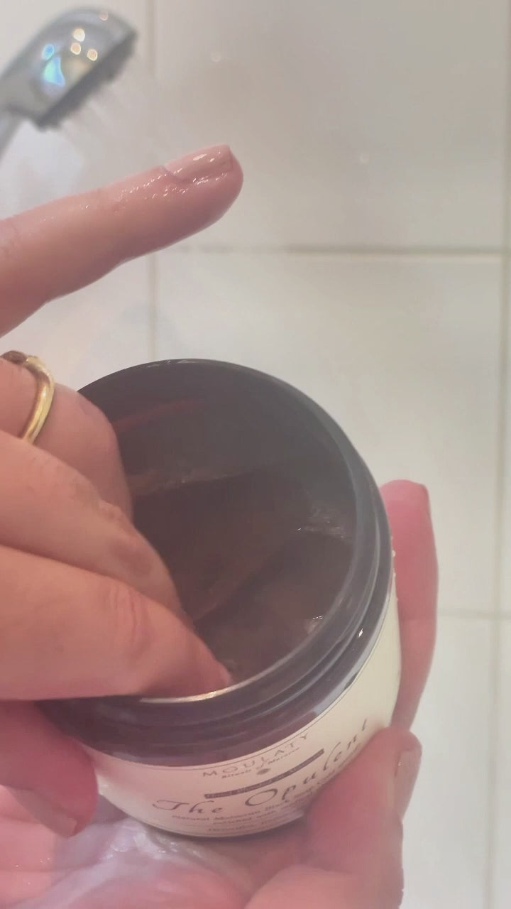 Moroccan Black Soap and kessa glove